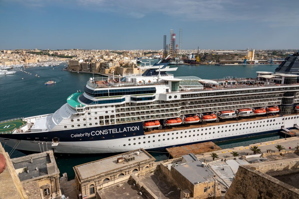 Valletta - cruise ship