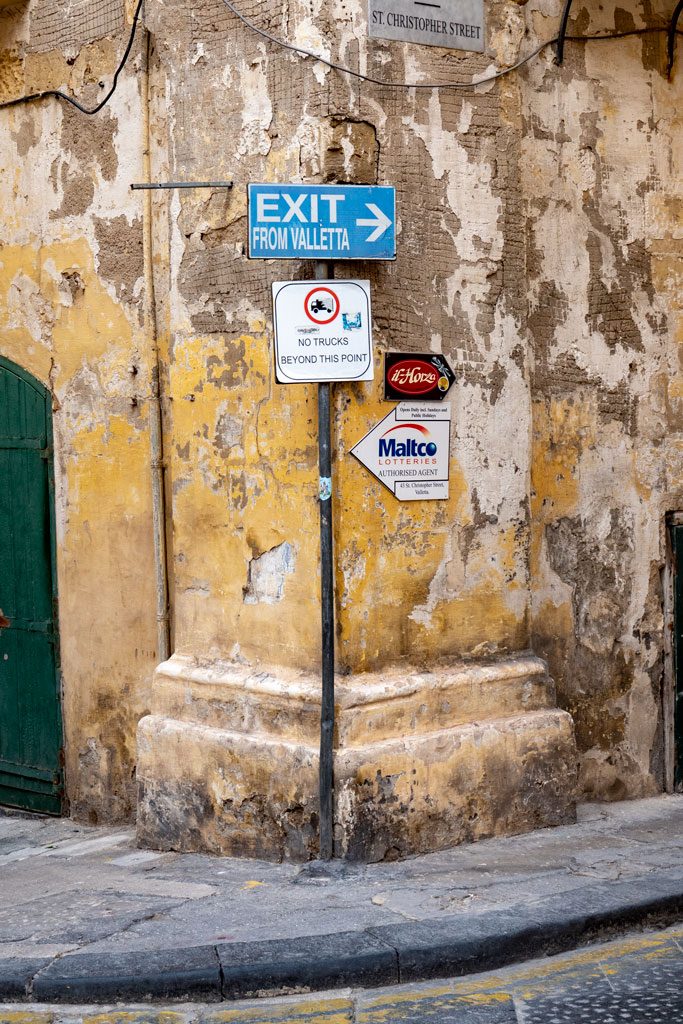 Valletta - Exit